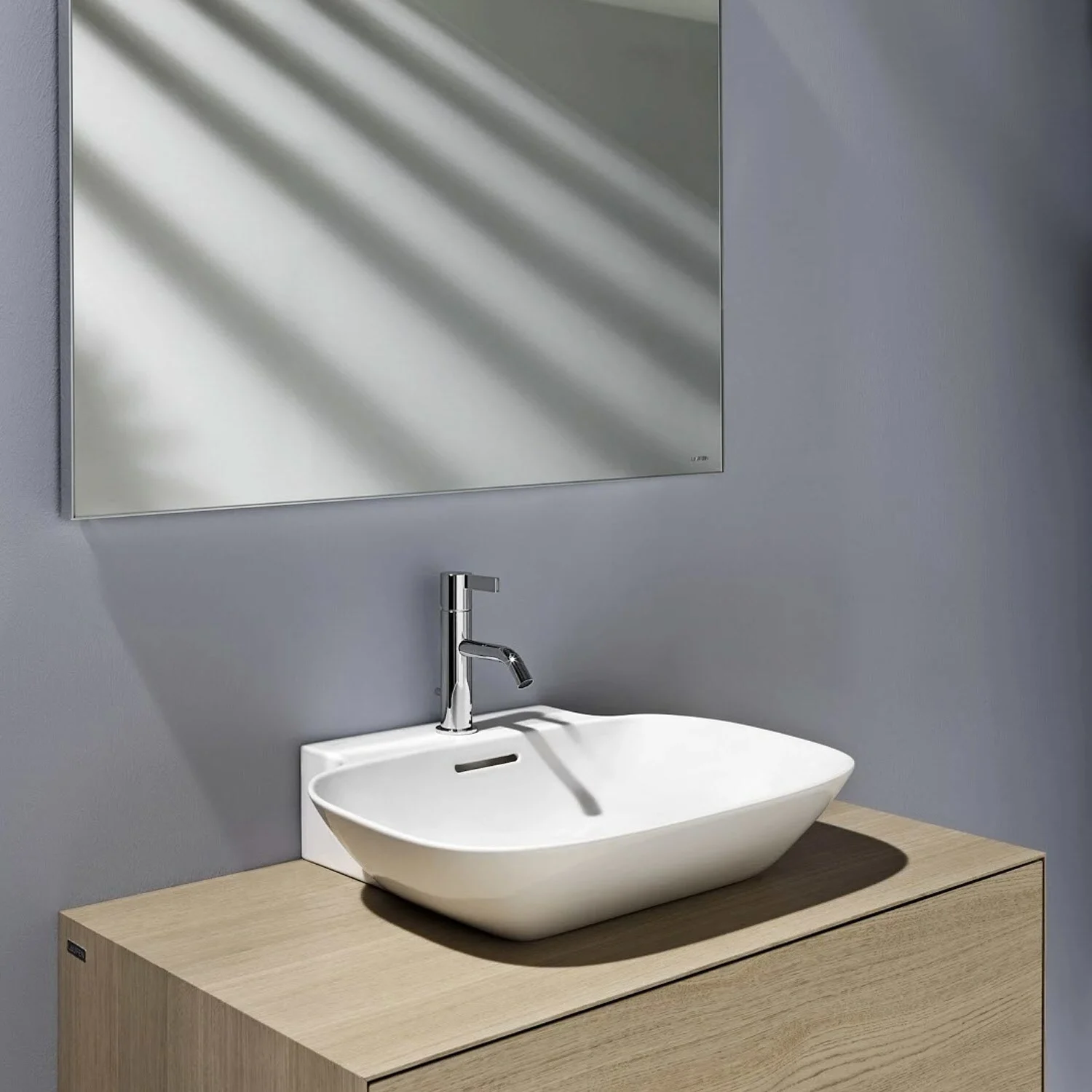 LAUFEN Kartell Einhand-Waschtischmischer mit Ablaufventil Bild 3