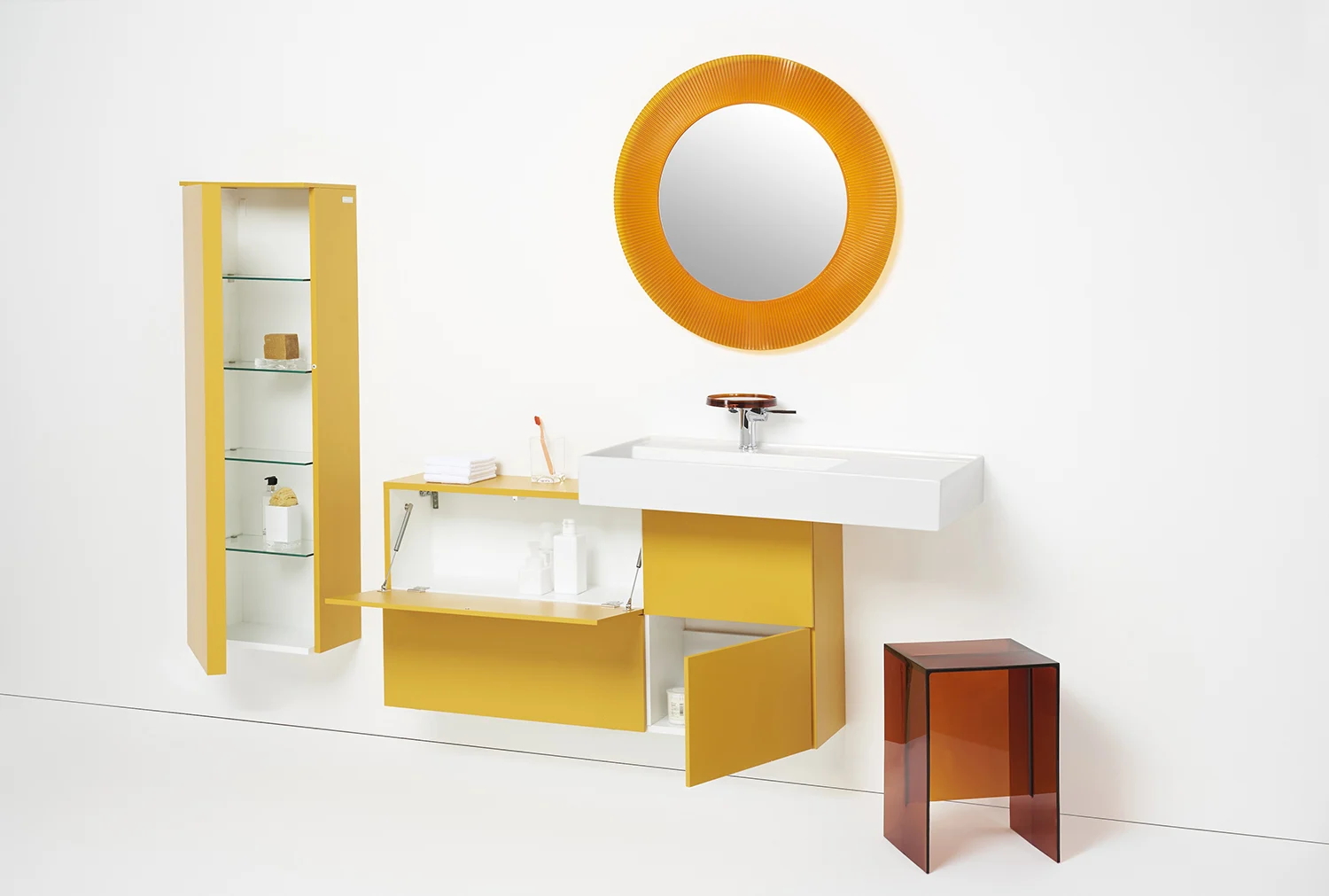 LAUFEN Kartell Einhand-Waschtischmischer mit Ablaufventil Bild 9