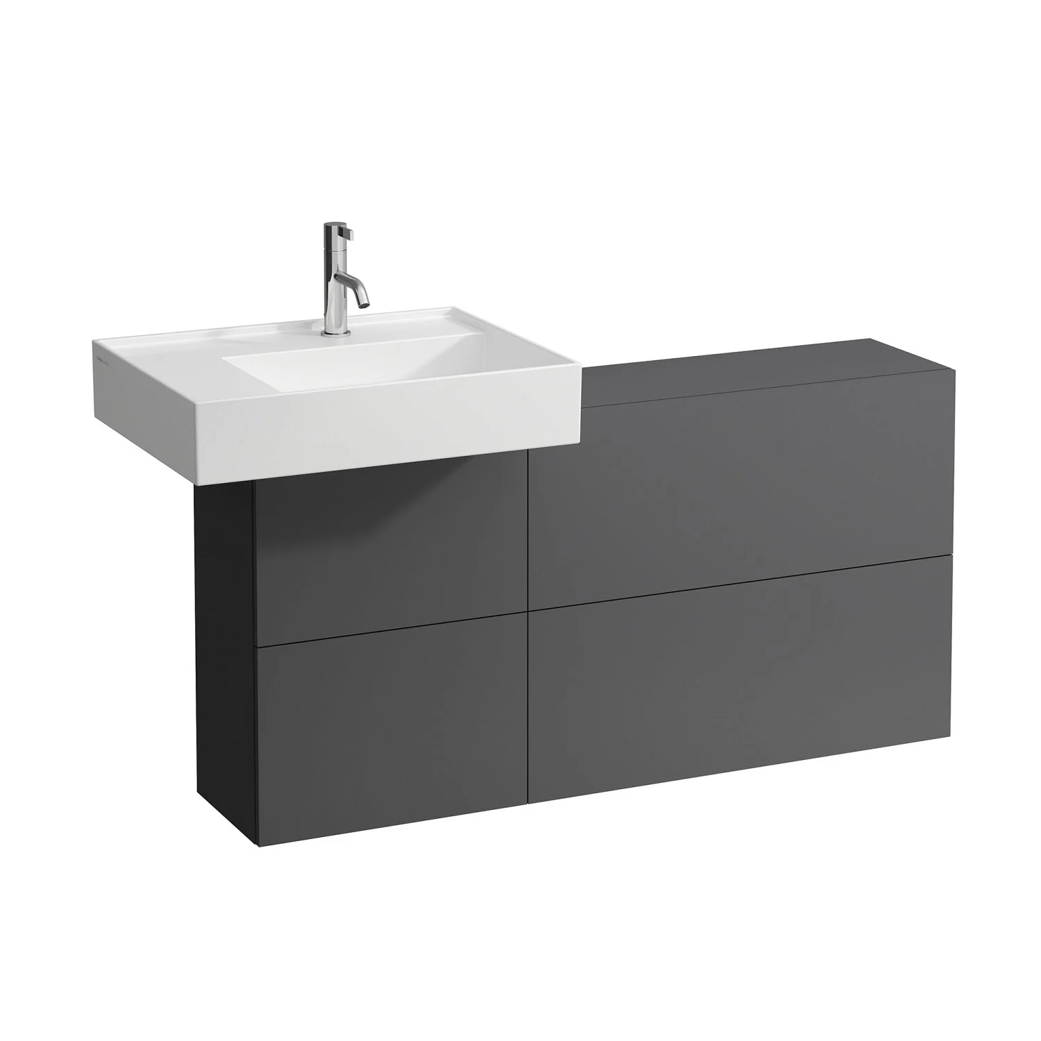 LAUFEN Kartell Sideboard 120 cm, Waschtisch links
