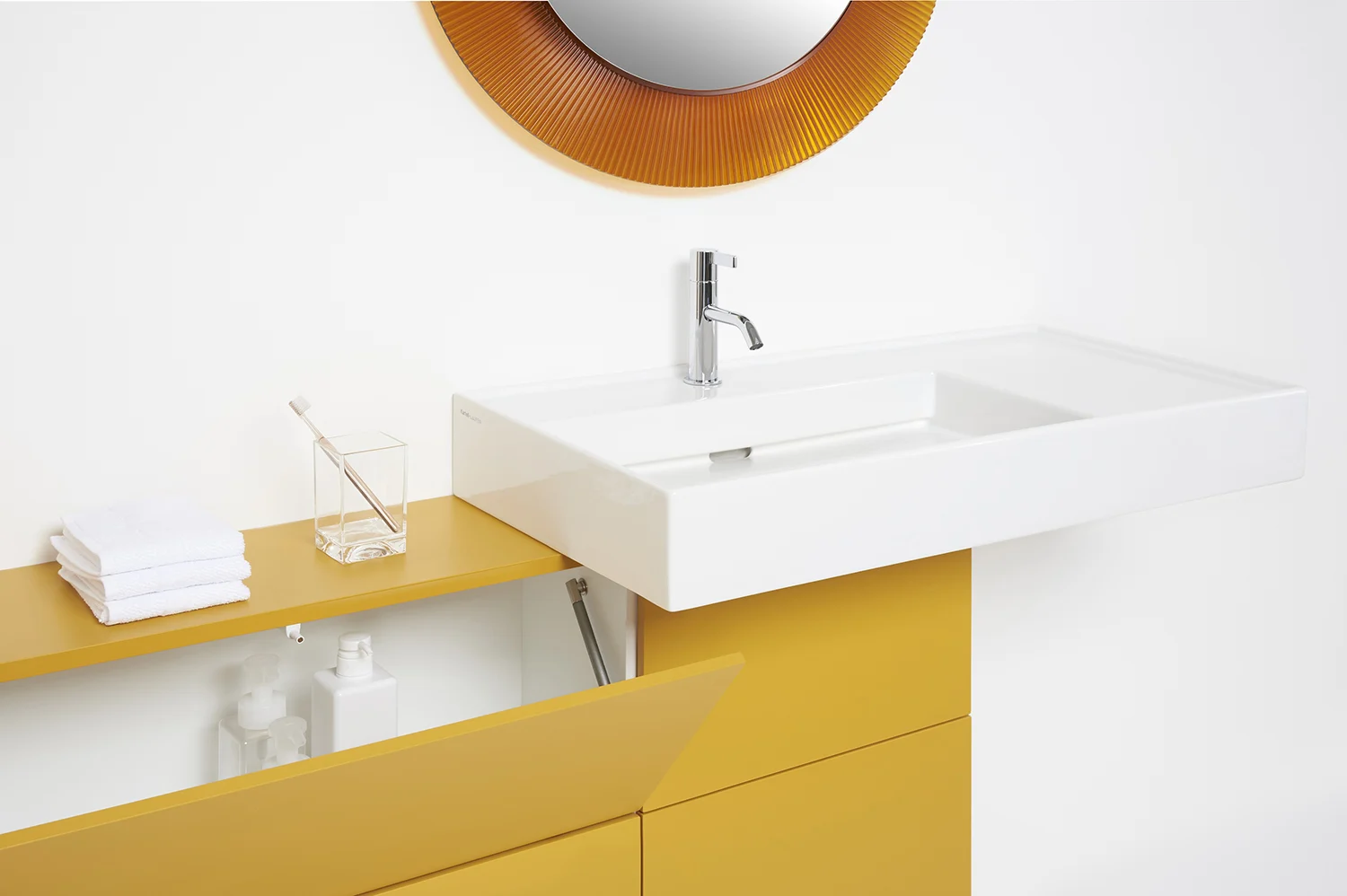 LAUFEN Kartell Sideboard 120 cm, Waschtisch rechts Bild 3