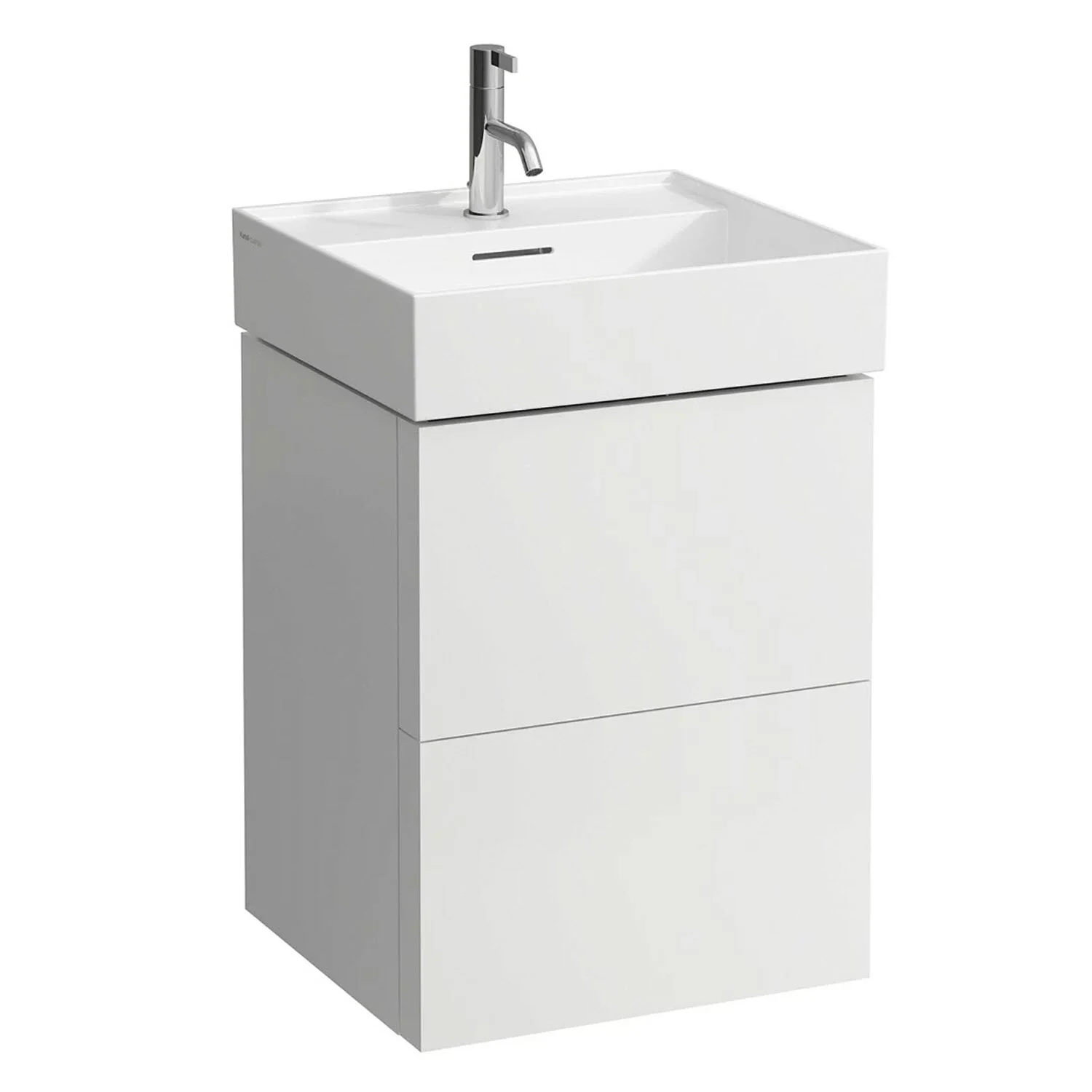 LAUFEN Kartell Waschtischunterbau 48 cm mit 2 Auszügen