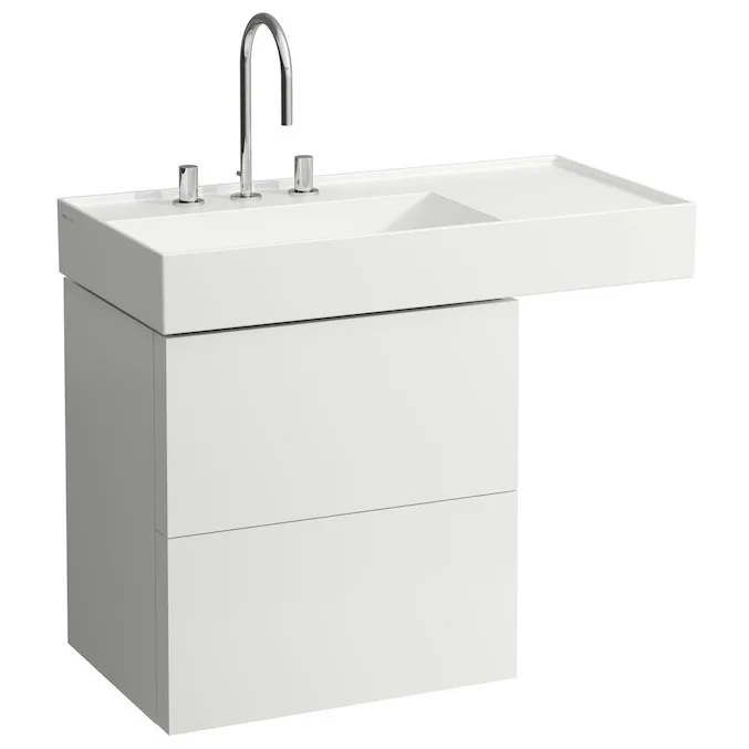 LAUFEN Kartell Waschtischunterbau 58 cm mit 2 Auszügen Bild 2