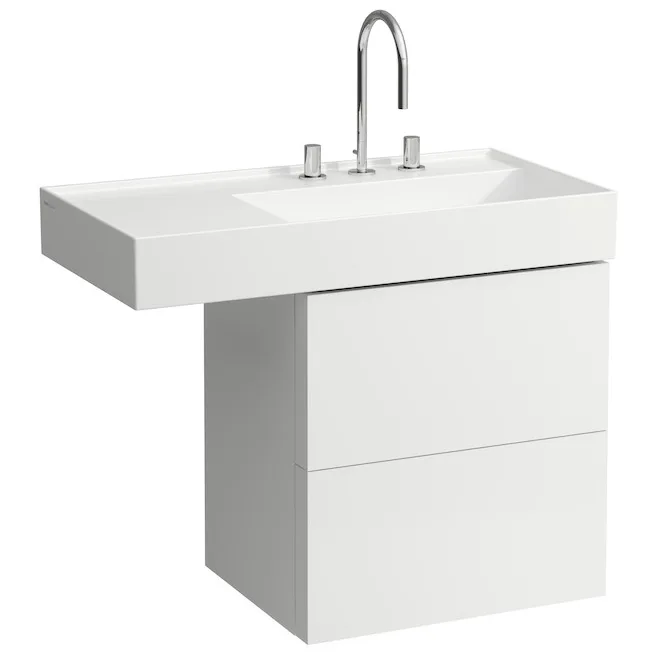 LAUFEN Kartell Waschtischunterbau 58 cm mit 2 Auszügen Bild 3