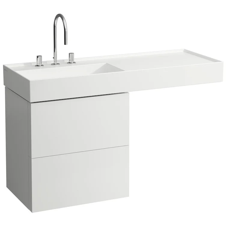 LAUFEN Kartell Waschtischunterbau 58 cm mit 2 Auszügen Bild 4