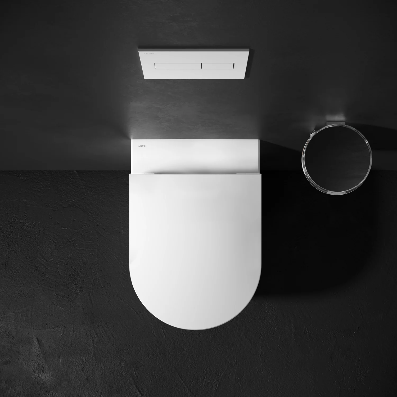 LAUFEN Kartell Wand WC PACK mit Tiefspüler spülrandlos, WC Sitz inkl. Absenkautomatik, EasyFit Bild 9