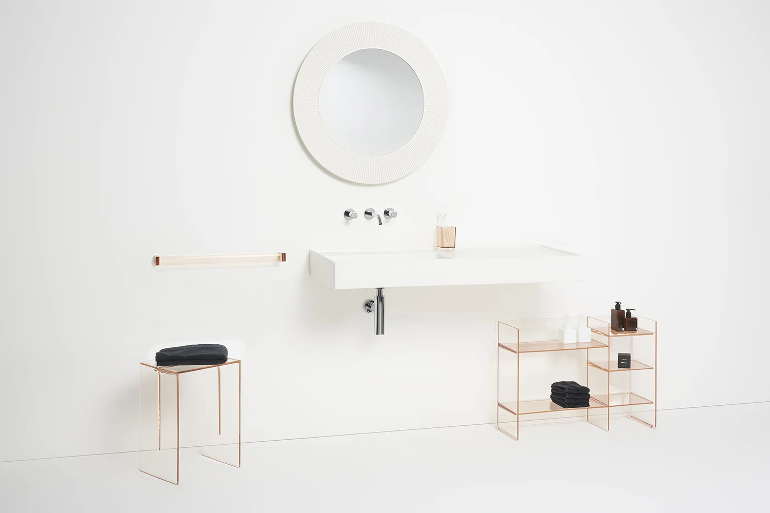 LAUFEN Kartell Waschtisch 120 x 46 cm, mit Ablage rechts, ohne Hahnloch Bild 6