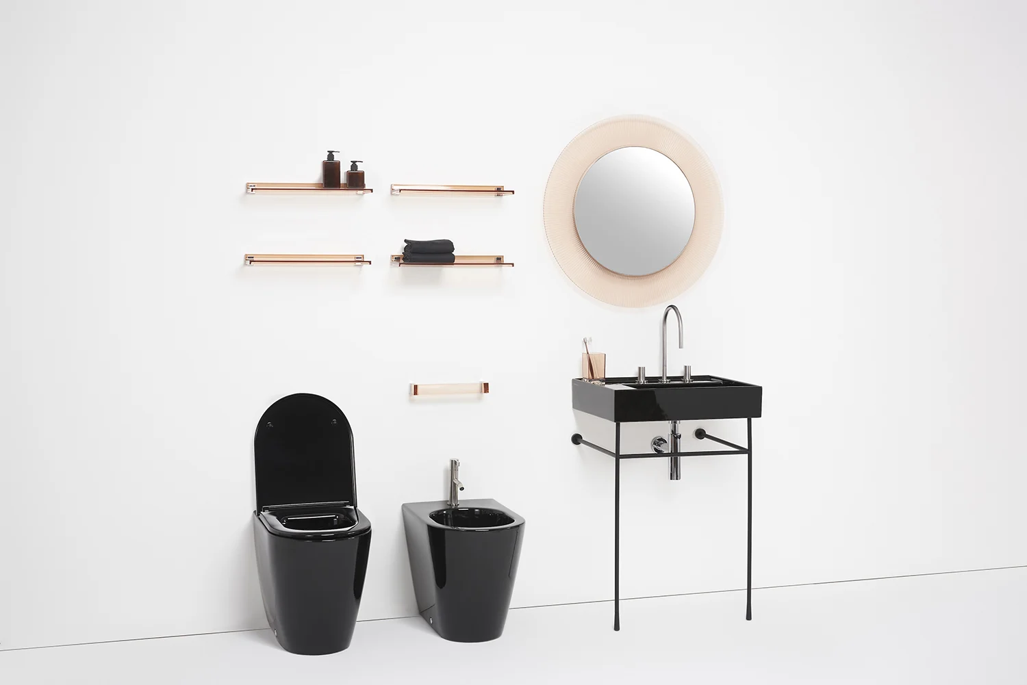 LAUFEN Kartell Waschtisch 60 x 46 cm, mit Ablage links, mit 3 Hahnlöchern Bild 6