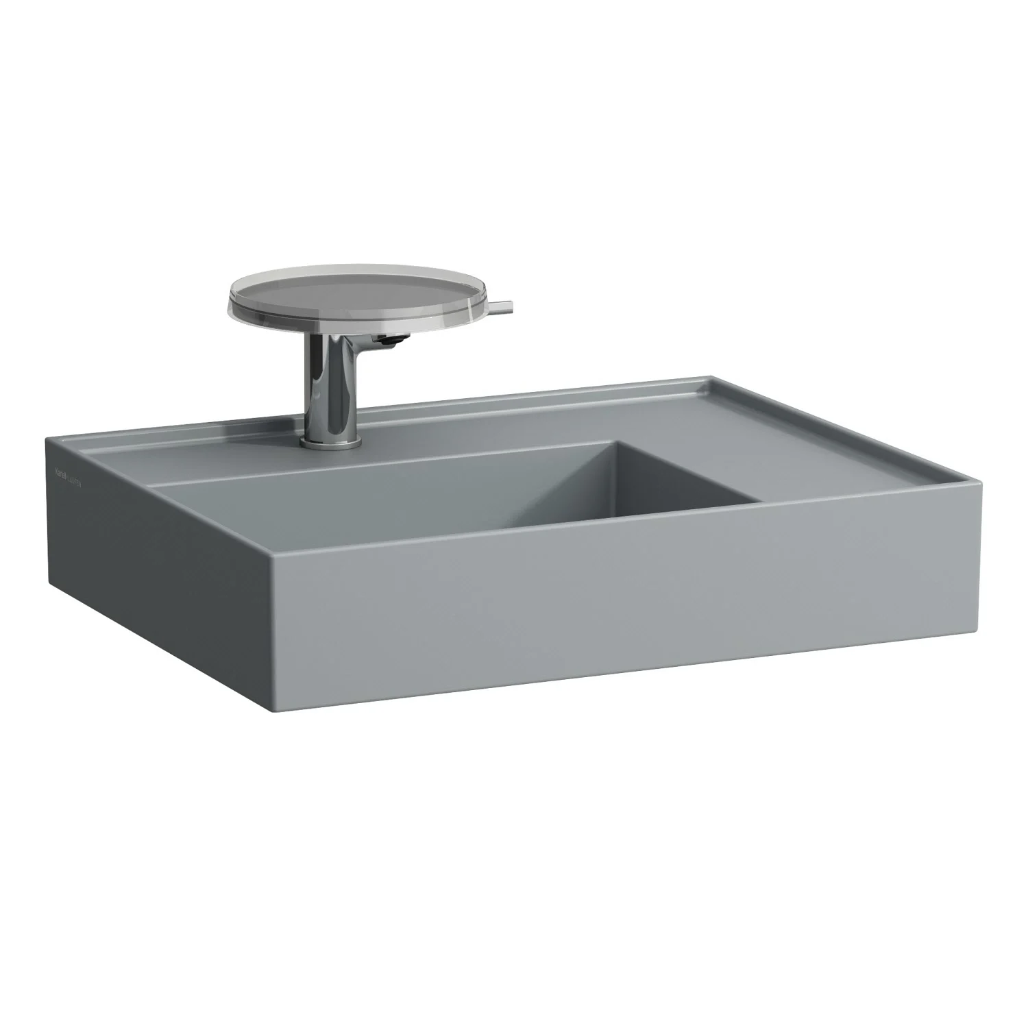 LAUFEN Kartell Waschtisch 60 x 46 cm, mit Ablage rechts, mit 1 Hahnloch