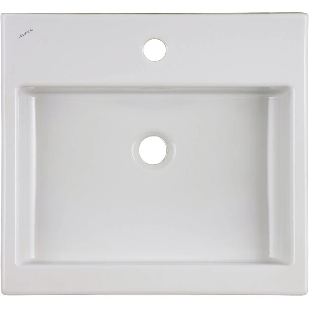 LAUFEN Living City Waschtisch 50 cm mit Überlauf und 1 Hahnloch Bild 2