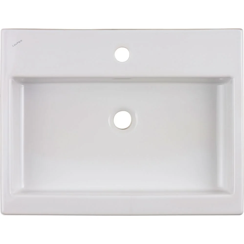 LAUFEN Living City Waschtisch 60 cm mit Überlauf und 1 Hahnloch Bild 2