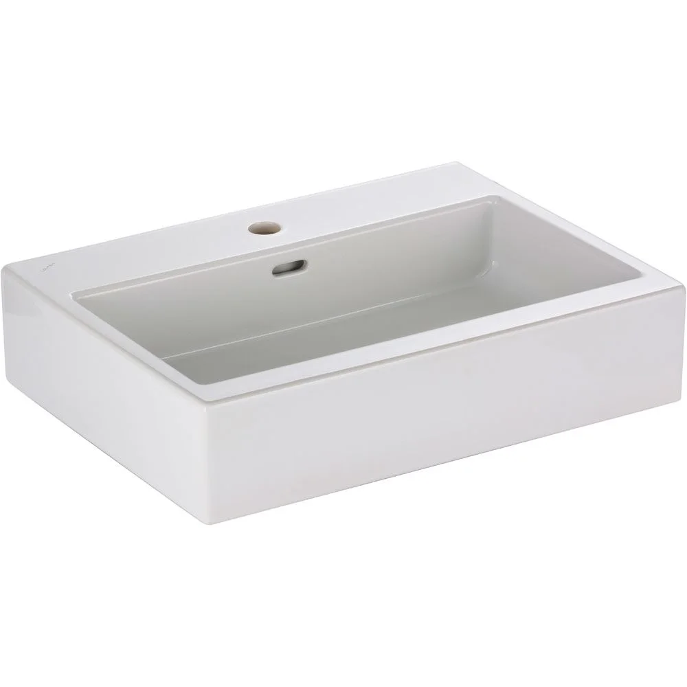 LAUFEN Living City Waschtisch 60 cm mit Überlauf und 1 Hahnloch