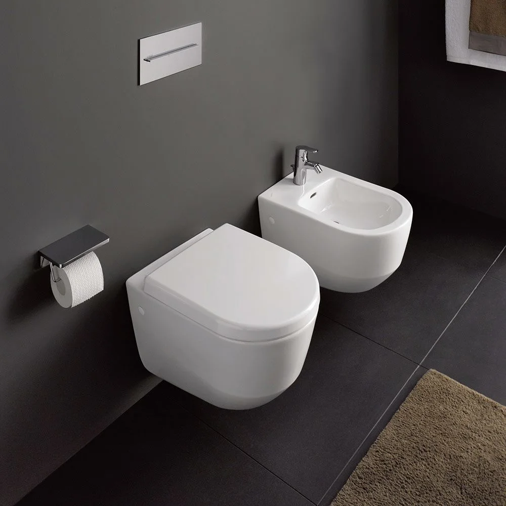 LAUFEN PRO Wandbidet, für Eckventile innenliegend Bild 3