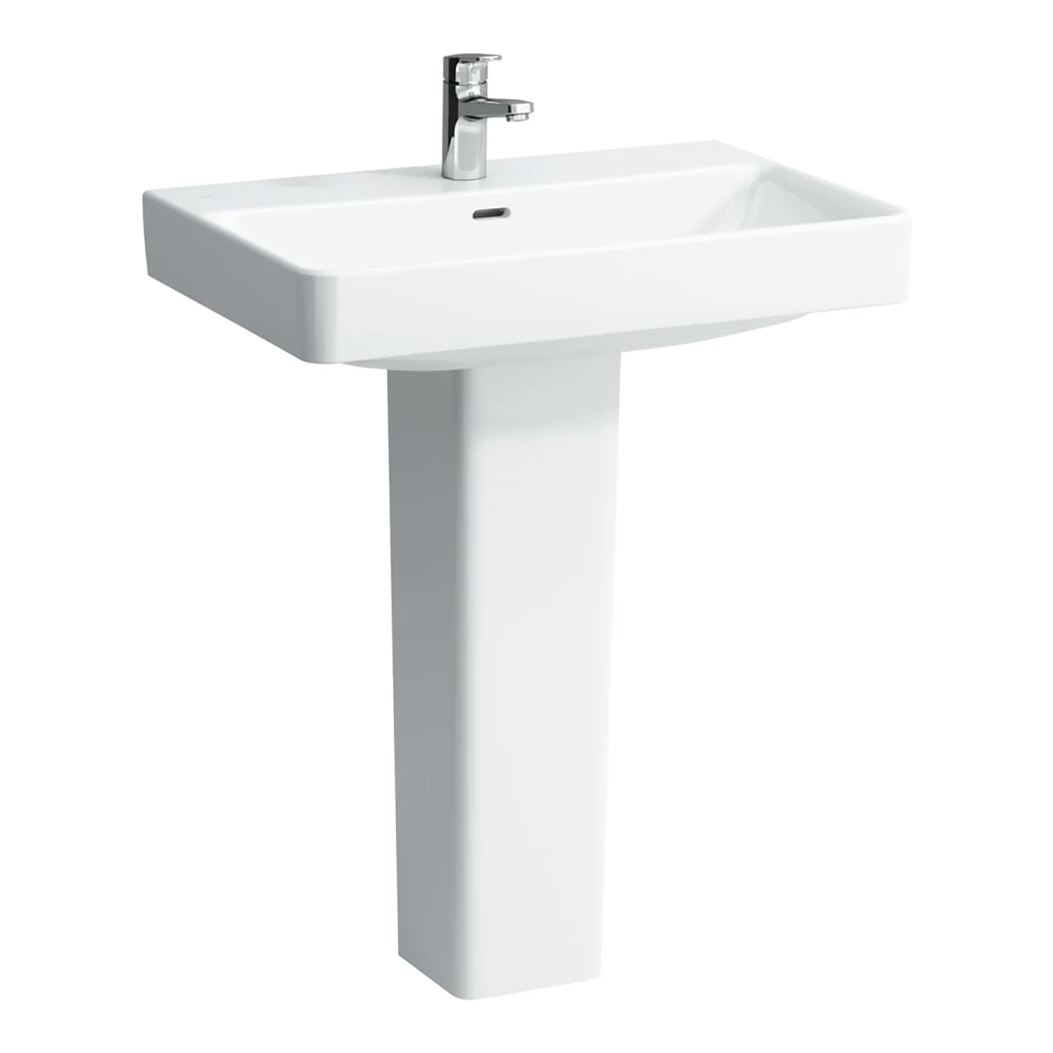 LAUFEN PRO S Waschtisch 70 cm, mit 1 Hahnloch, mit Überlauf Bild 6