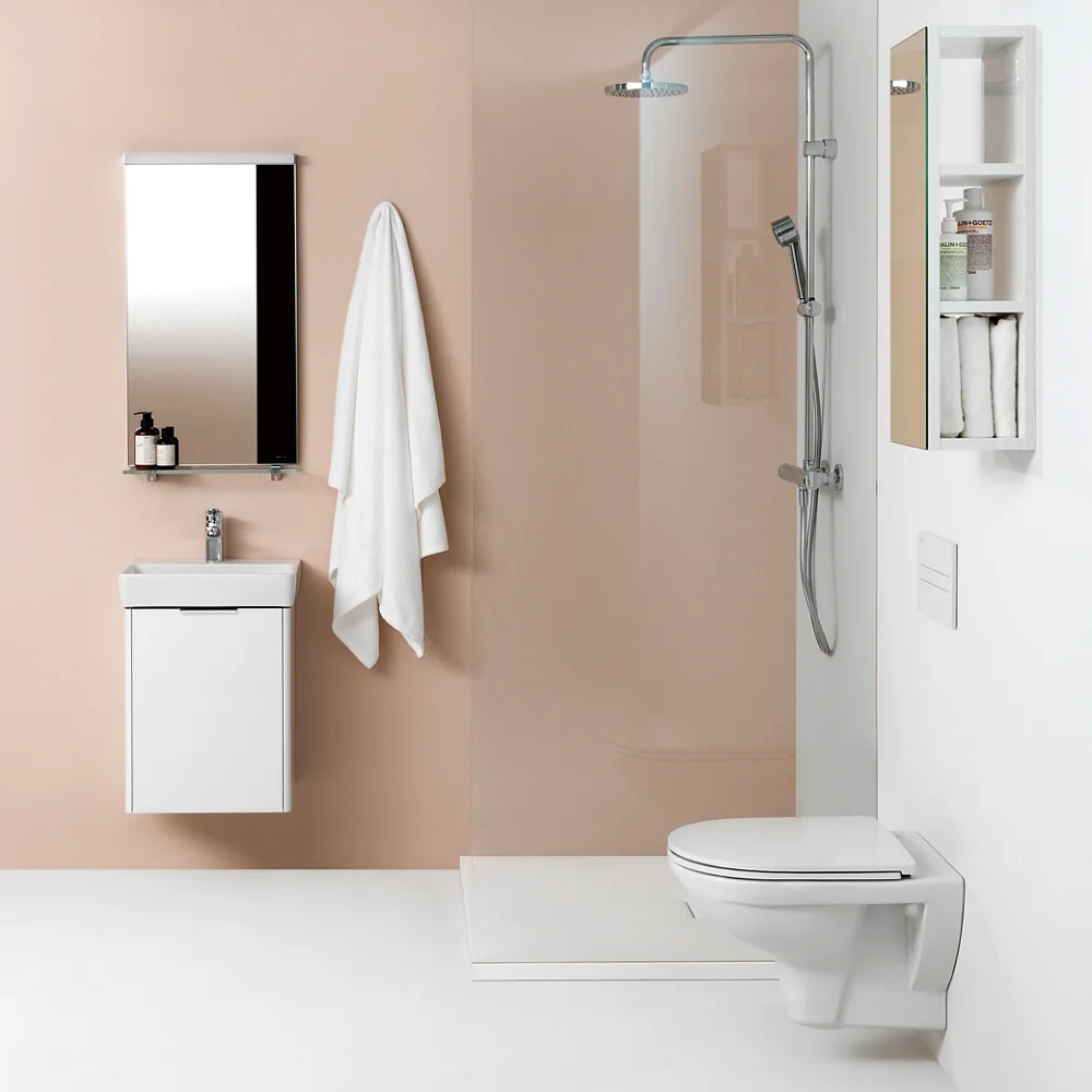 LAUFEN PRO Wand-WC Kombipaket mit WC-Sitz 6/3-Liter Bild 2