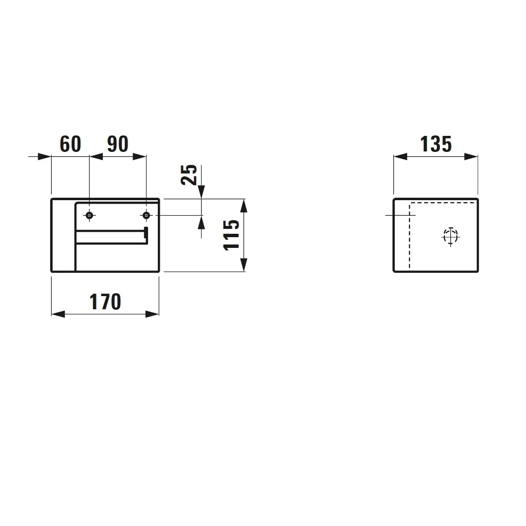 LAUFEN Val Papierrollenhalter rechts Bild 4
