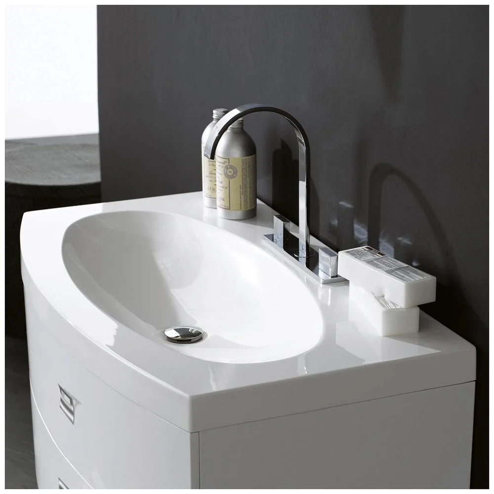 progettobagno Gorgona Waschtischkombination mit Mineralgusswaschtisch Bild 2