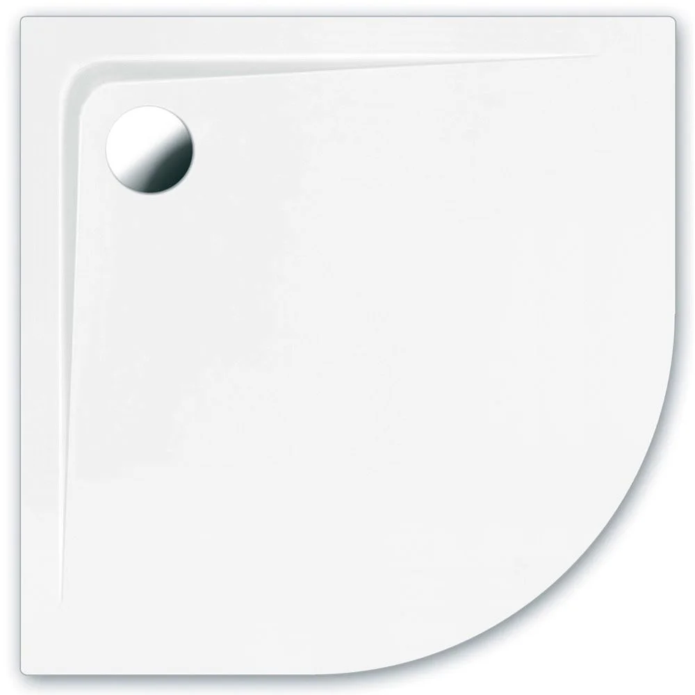 Steinkamp Plan Viertelkreis-Duschwanne 90 x 90 cm superflach