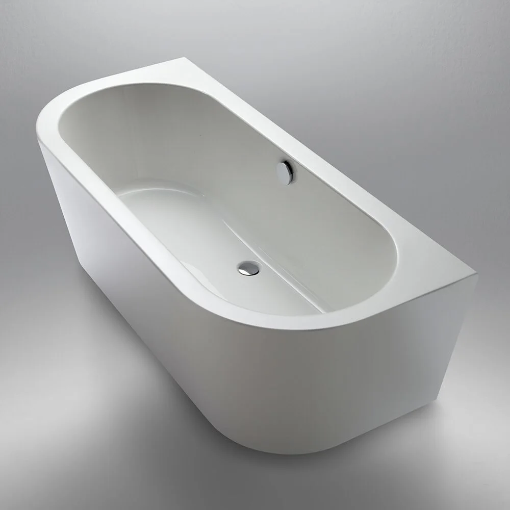 Steinkamp Living Vorwand-Badewanne 180 x 80 cm, inkl. Ab- und Überlaufgarnitur M5 Bild 2