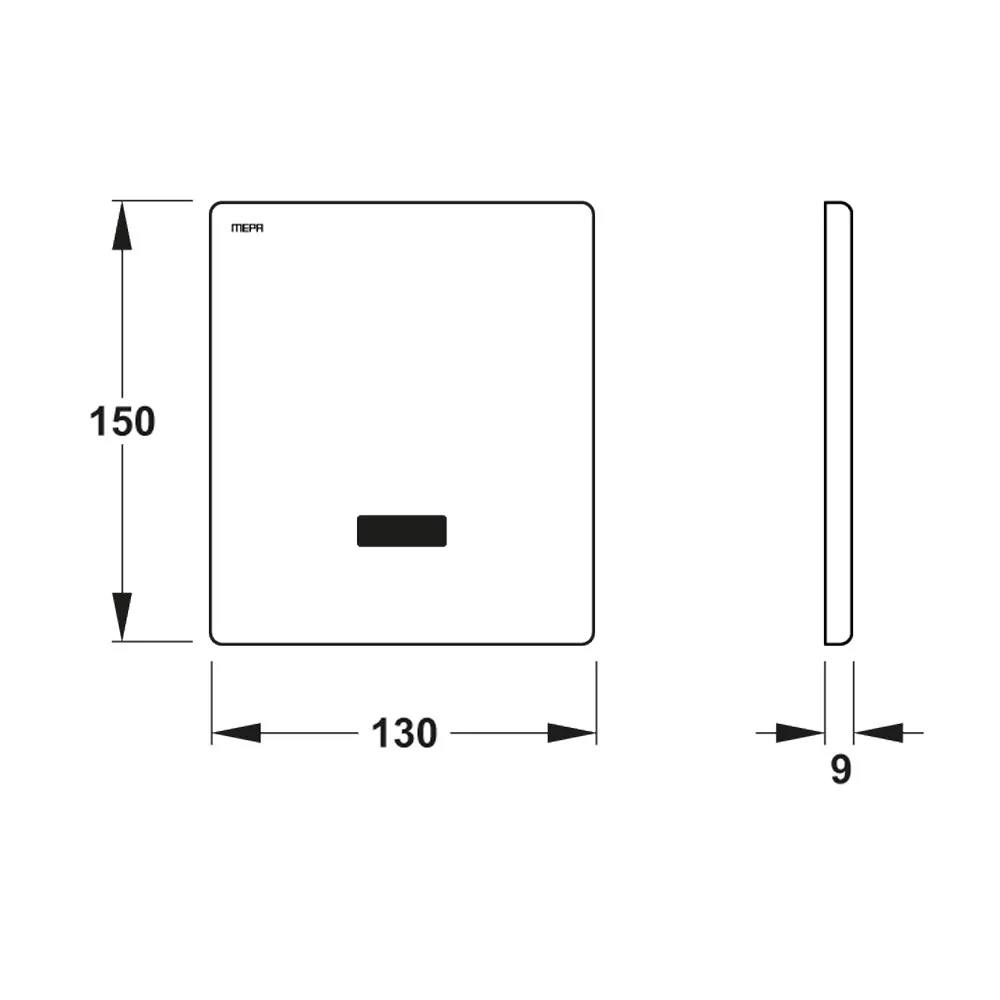 MEPA Urinal-Spülautomatic 825, Batteriebetrieb Bild 2