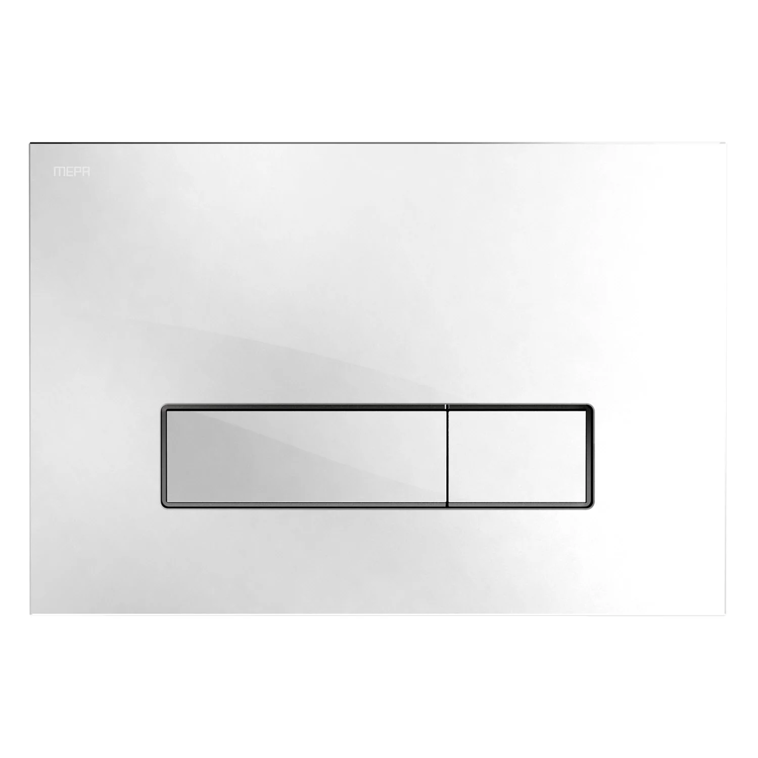 MEPA MEPAorbit Betätigungsplatte 2-Mengen-Spültechnik für teileingelassene Montage