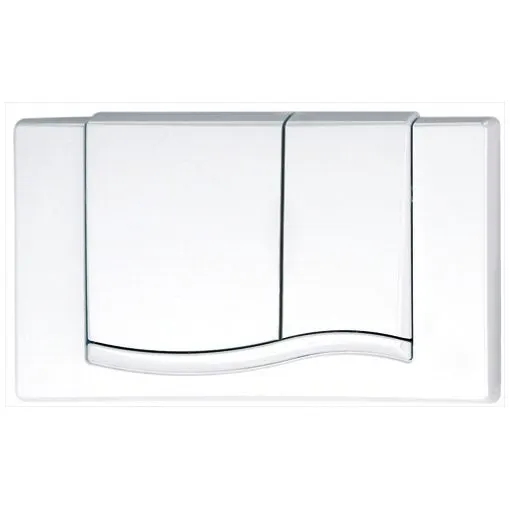 MEPA MEPAwave Betätigungsplatte mit 2 Mengen-Spültechnik