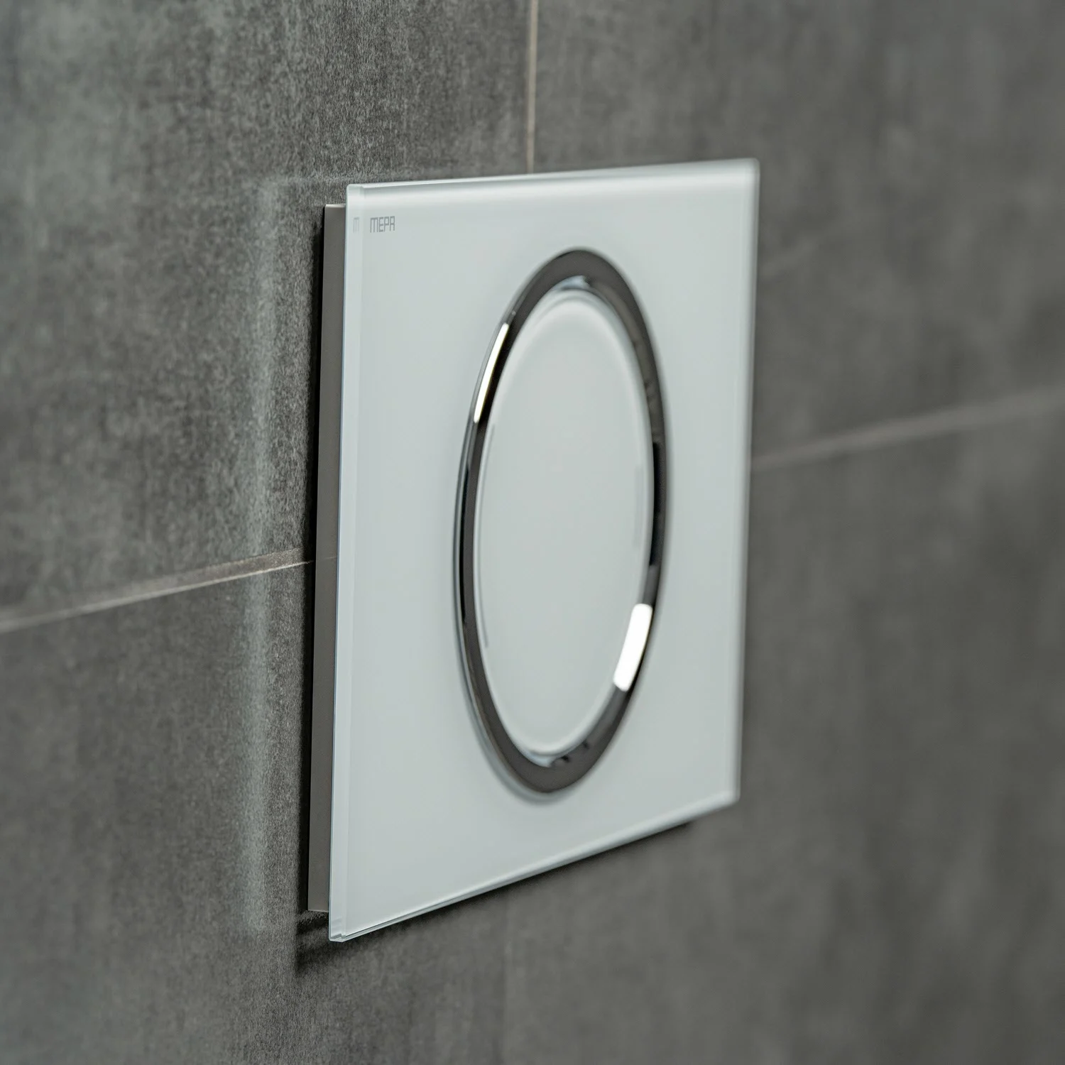 MEPA MEPAzero Betätigungsplatte mit 2 Mengen-Spültechnik, Design-Oberfläche Bild 3