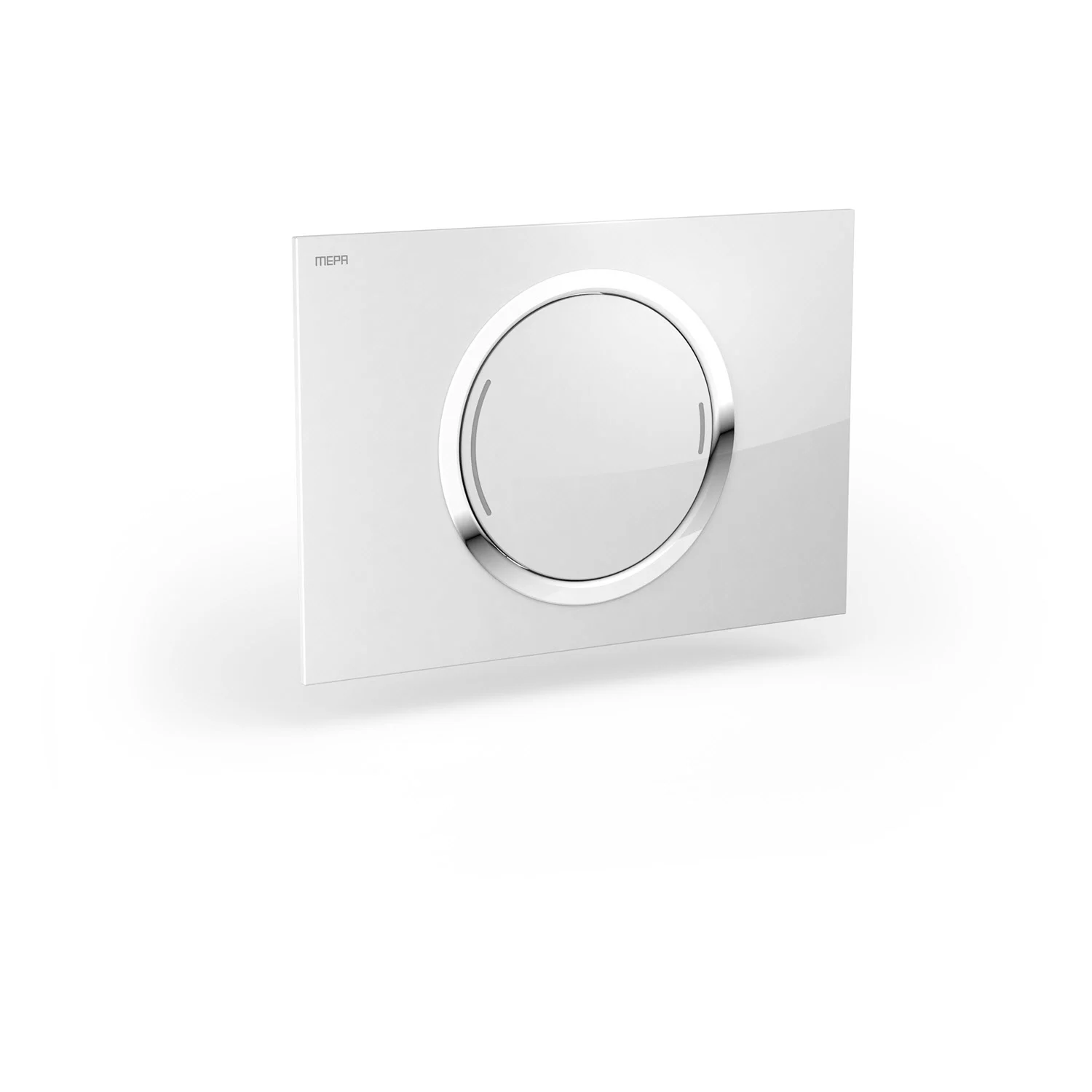 MEPA MEPAzero Betätigungsplatte mit 2 Mengen-Spültechnik, Design-Oberfläche Bild 2