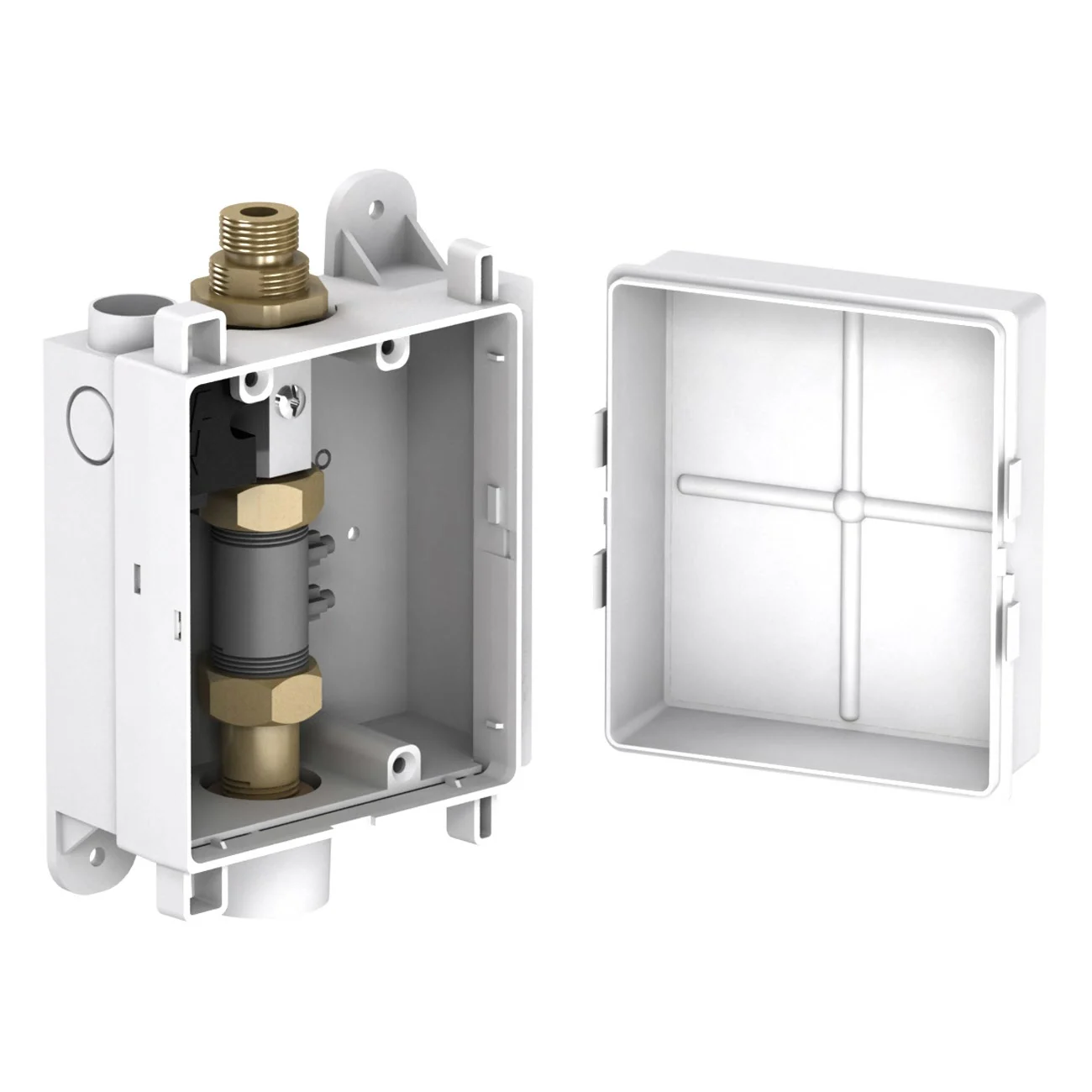 MEPA Unimont Urinal Rohbauset für Spülautomatic Sanicontrol und für UP-Druckspüler