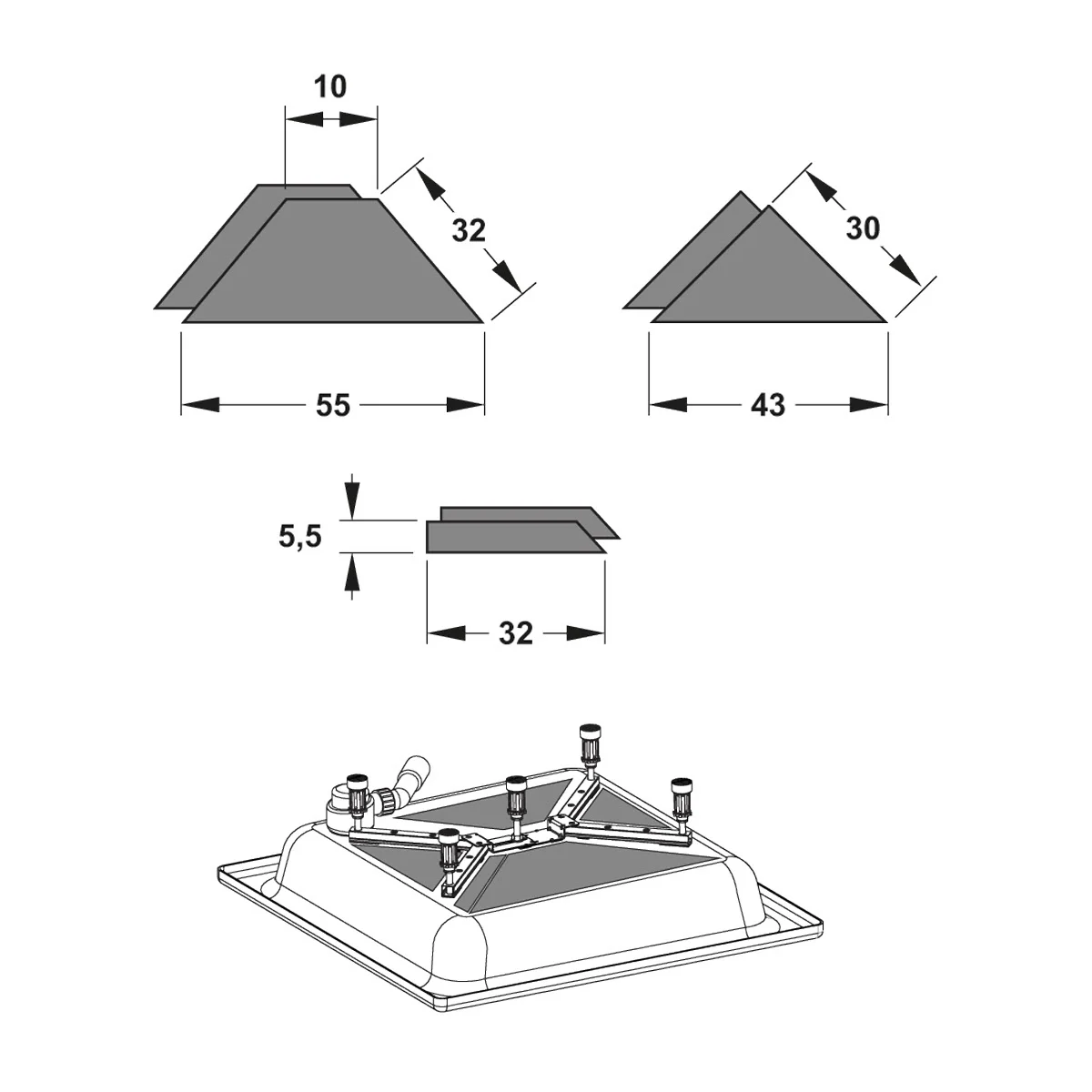 MEPA Anti-Dröhn-Matten Duschwanne Bild 2