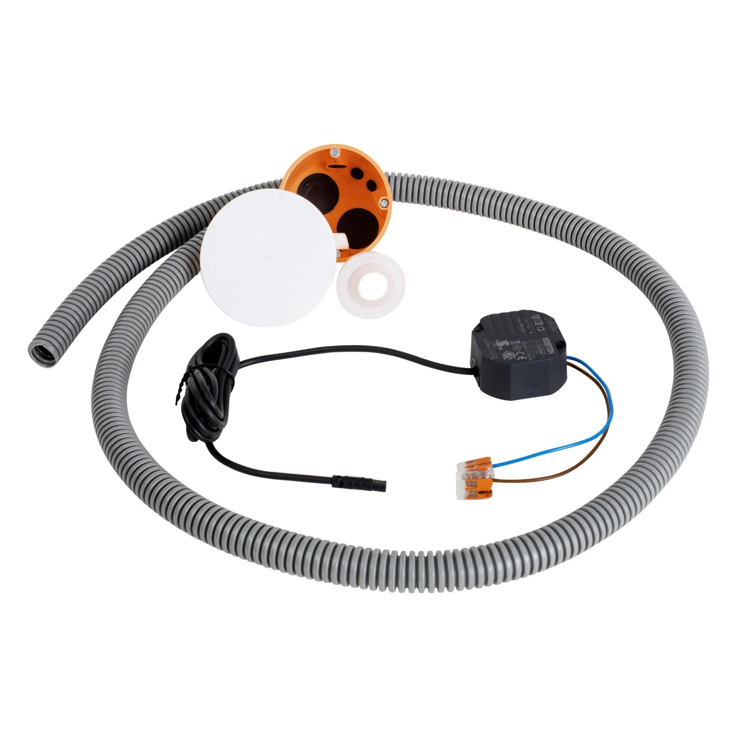 MEPA Rohbau-Set Netzbetrieb für WC-Betätigungsplatte Zero Lumo