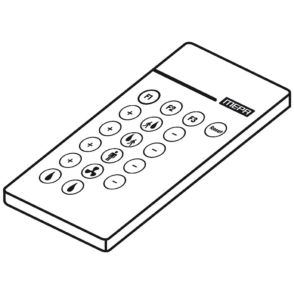 MEPA Sanicontrol 900 IR-Fernbedienung Bild 2