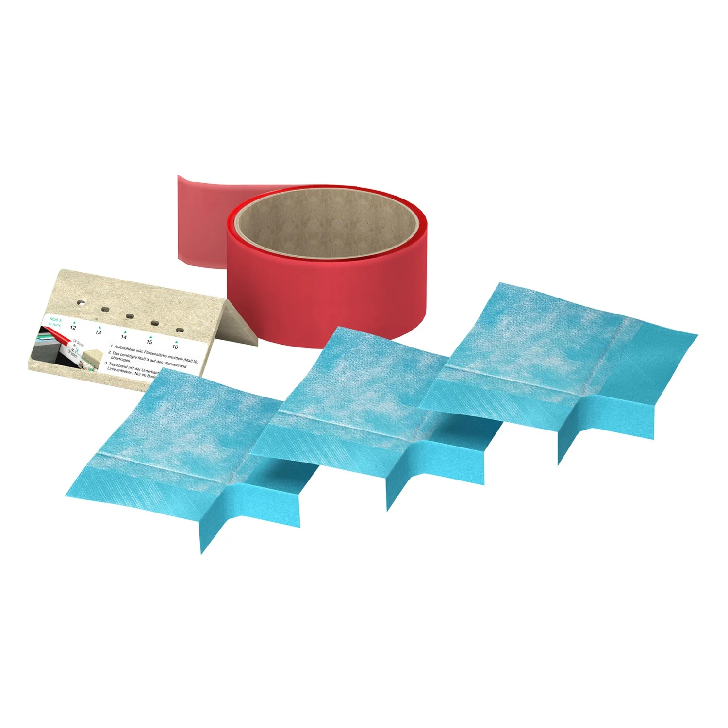 MEPA Wannenabdichtband Aquaproof 3D Ergänzungs-Set