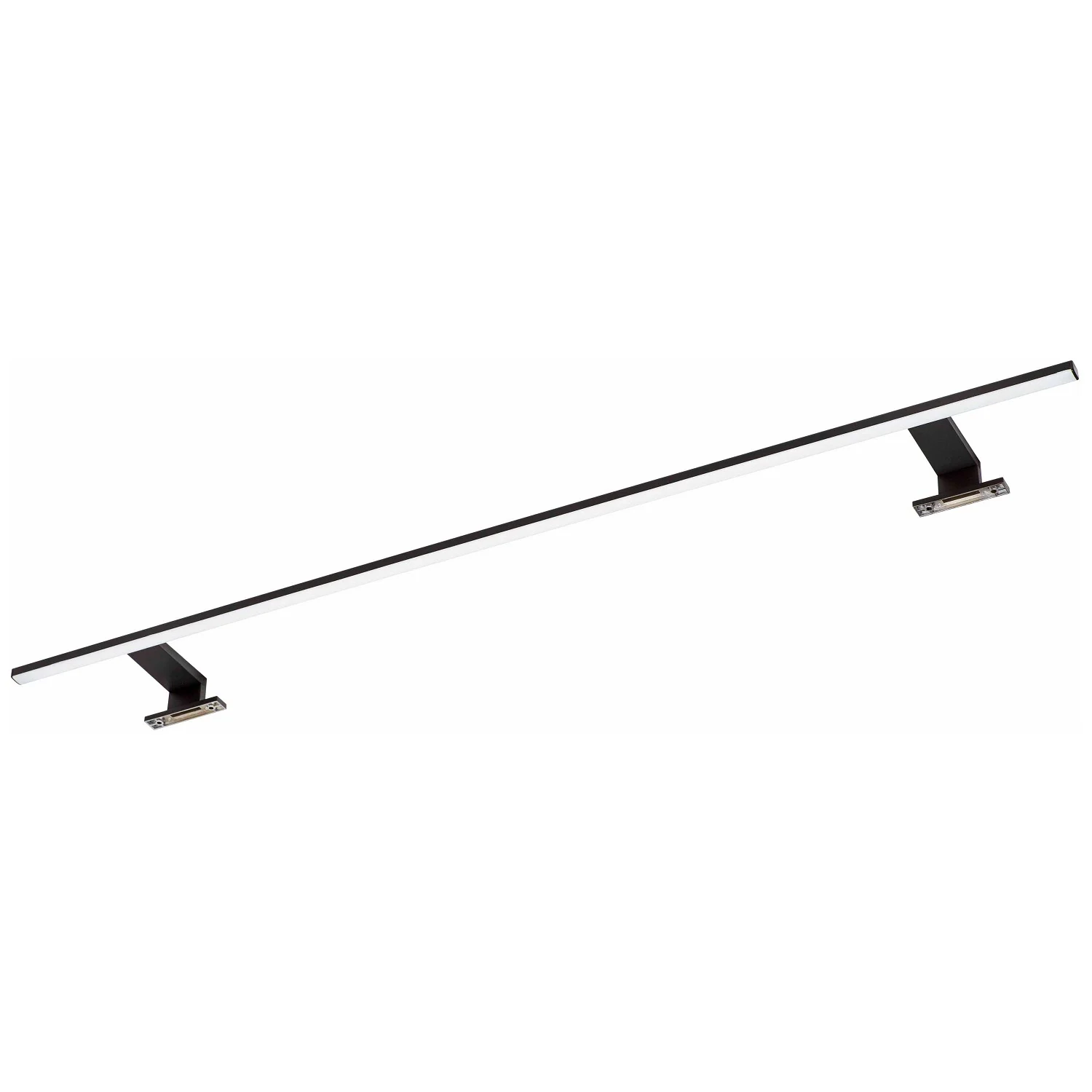 Czarna lampa LED w widoku z boku, Pelipal