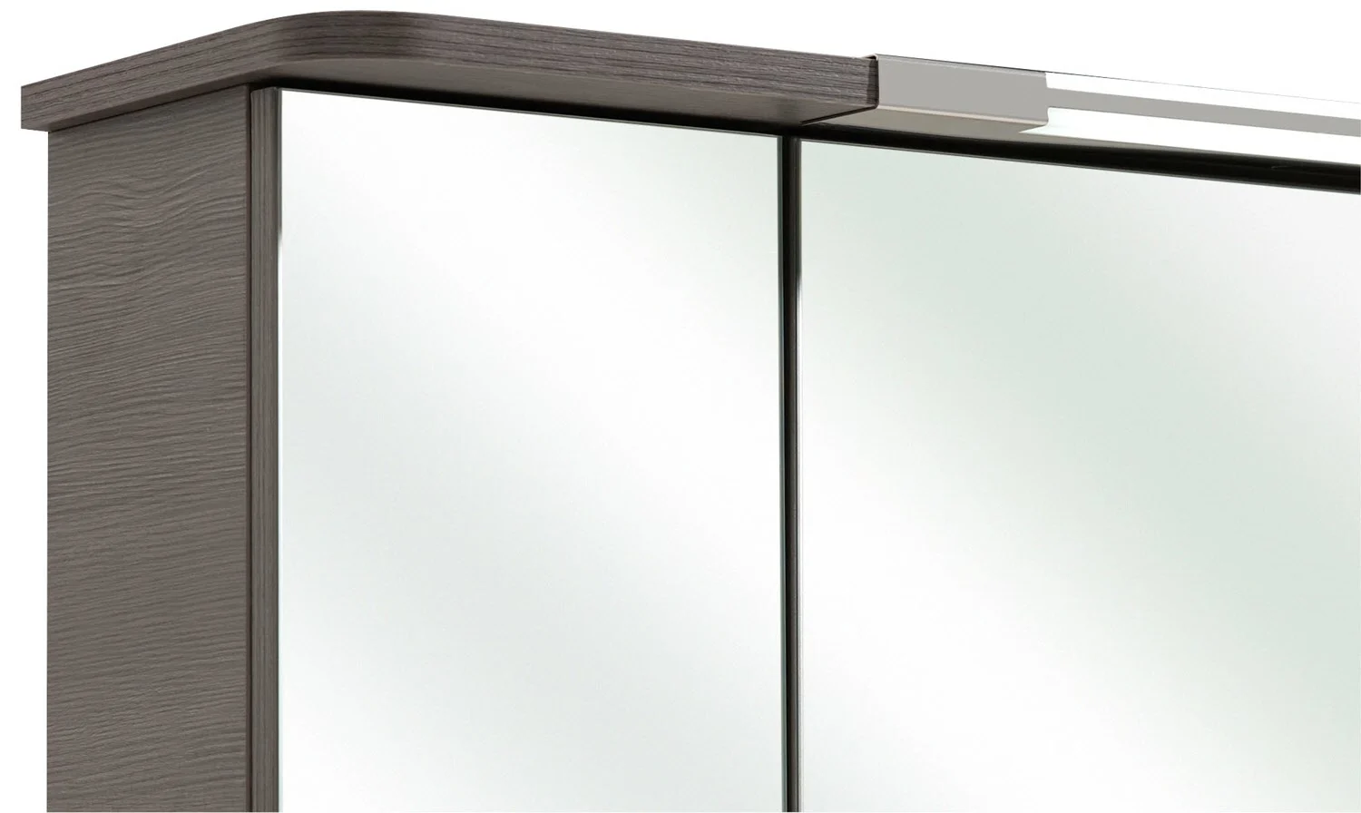 Pelipal Cassca Spiegelschrank 102 x 22,5 x 72,4 cm mit LED Kranz- und Waschplatzbeleuchtung Bild 4