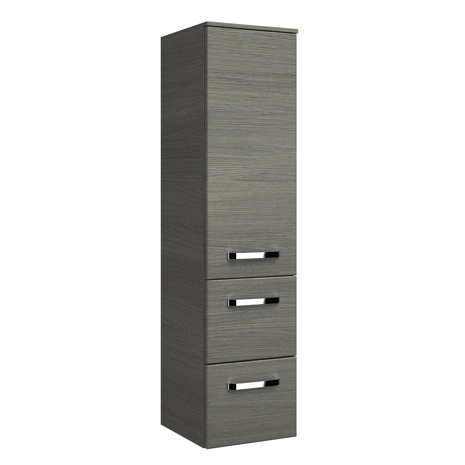 Pelipal Serie 4010 Midischrank 30 x 121 cm mit 1 Drehtür und 2 Auszügen Bild 2