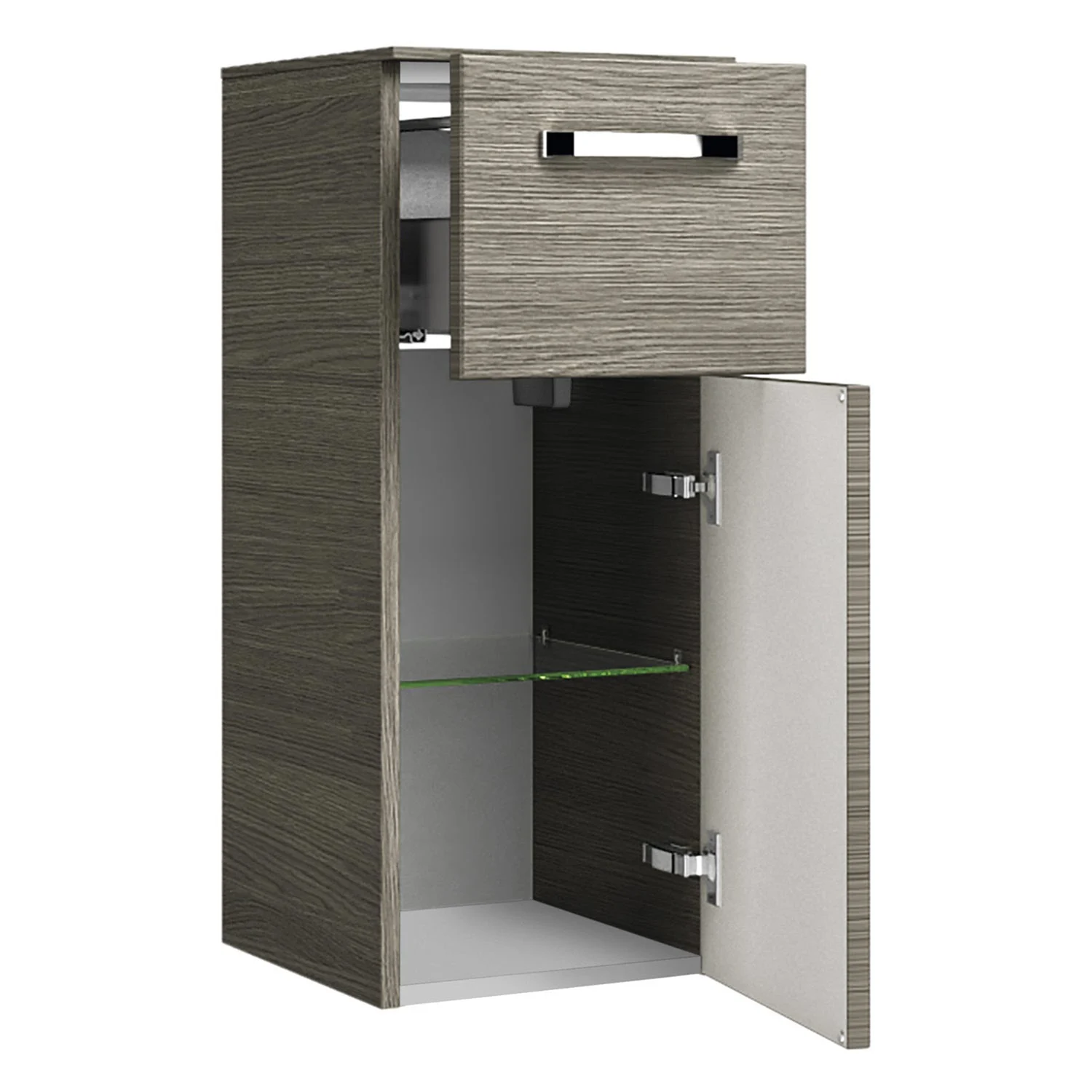 Pelipal Serie 4010 Unterschrank 30 x 73 cm mit 1 Drehtür und 1 Auszug Bild 3