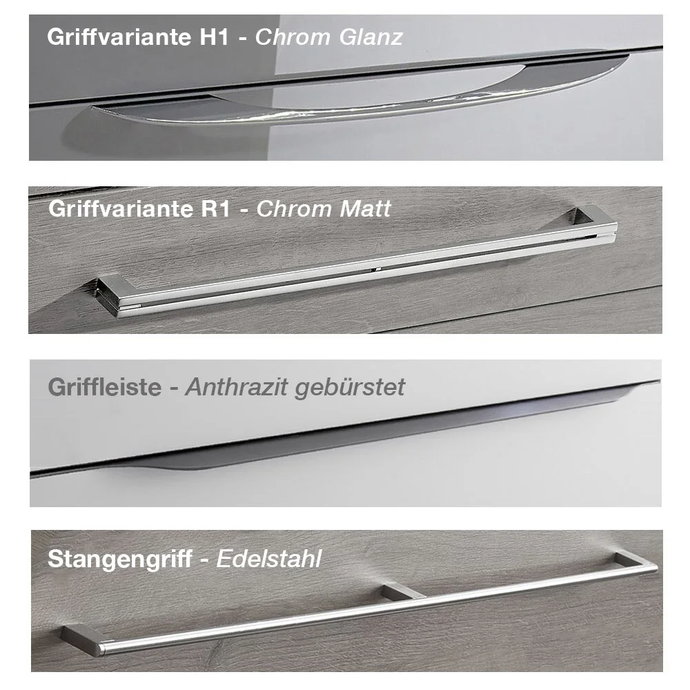 Pelipal Serie 6025 Hochschrank 60 x 17 x 168 cm mit 4 Drehtüren, Griff R1 Bild 3