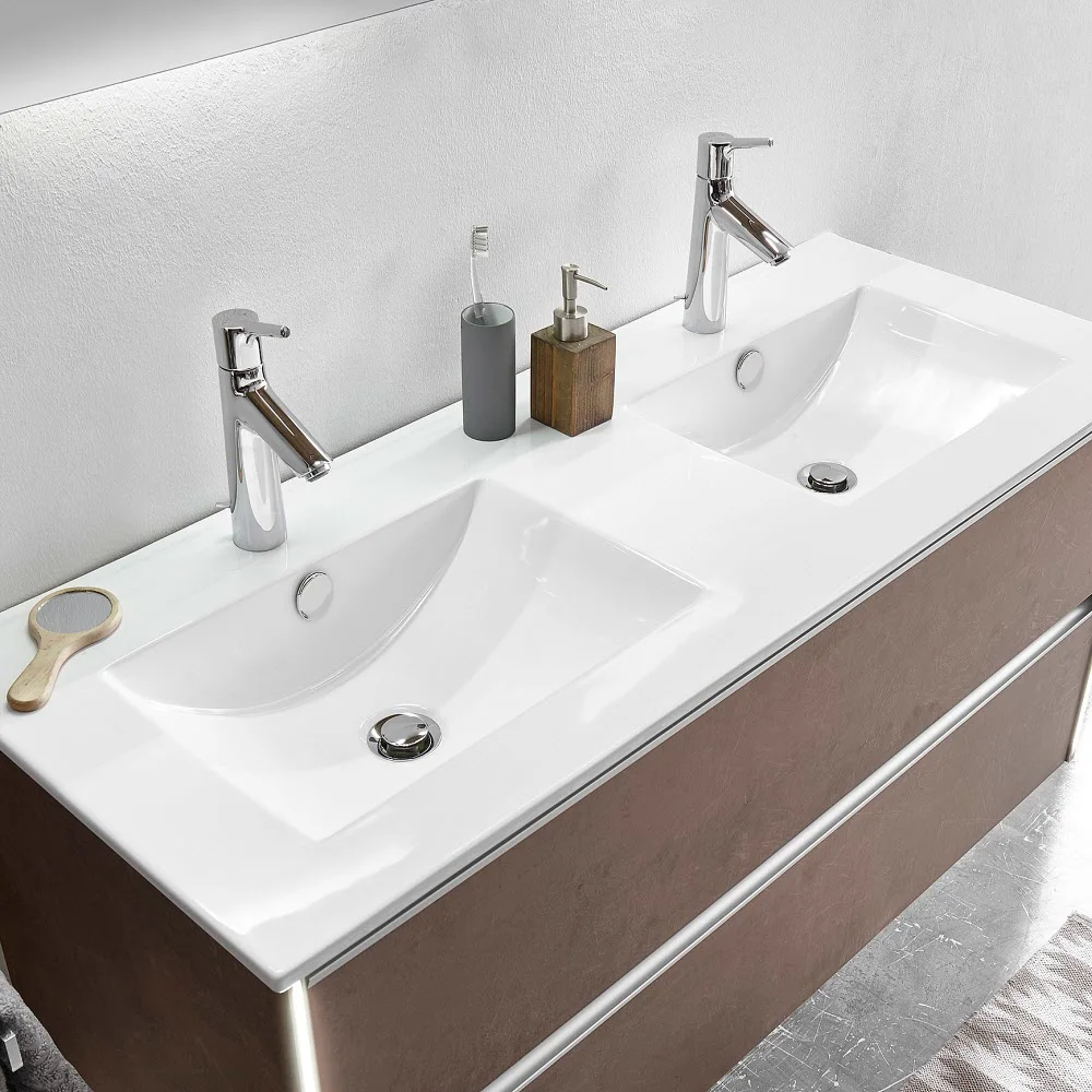 Pelipal Serie 6040 Doppelwaschtisch 121 cm Bild 3