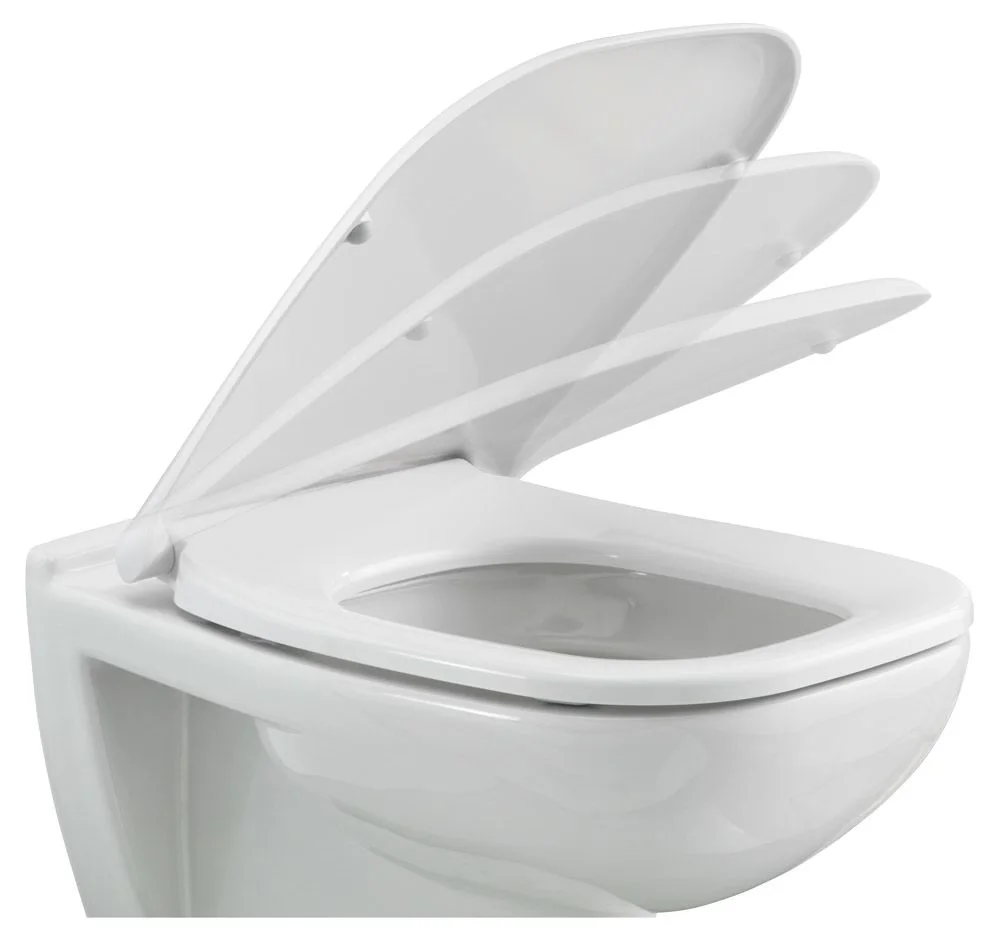 Pressalit WC-Sitz Code 778 mit Absenkautomatik zu Duravit D-Code Bild 2