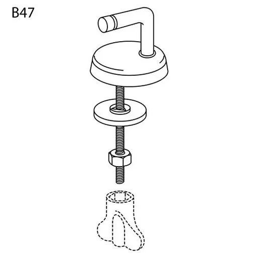 Pressalit WC-Sitz Dania 982 Standard u. a. zu V&B Grangracia Bild 2