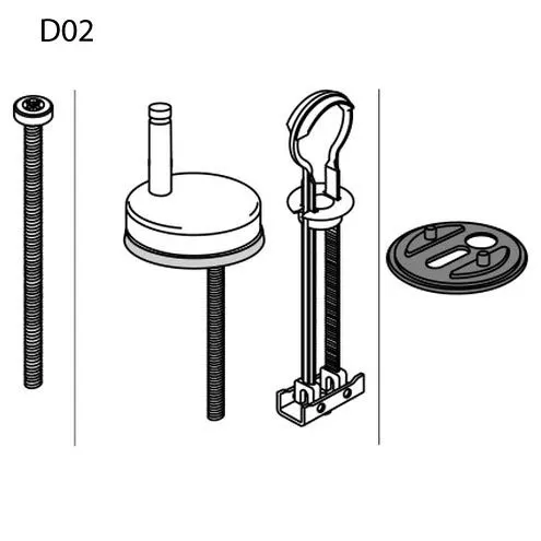 Pressalit WC-Sitz Delight 492 mit Absenkautomatik inkl. D02 Kippankerscharnier zu u. a. Subway 1.0, IS Moments Bild 2
