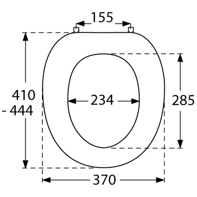 Pressalit WC-Sitz Objecta antibakteriell inkl. UN3 Univertikalscharnier Bild 3