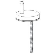 Pressalit Uni-flex Scharnier D38 für Pressalit 3