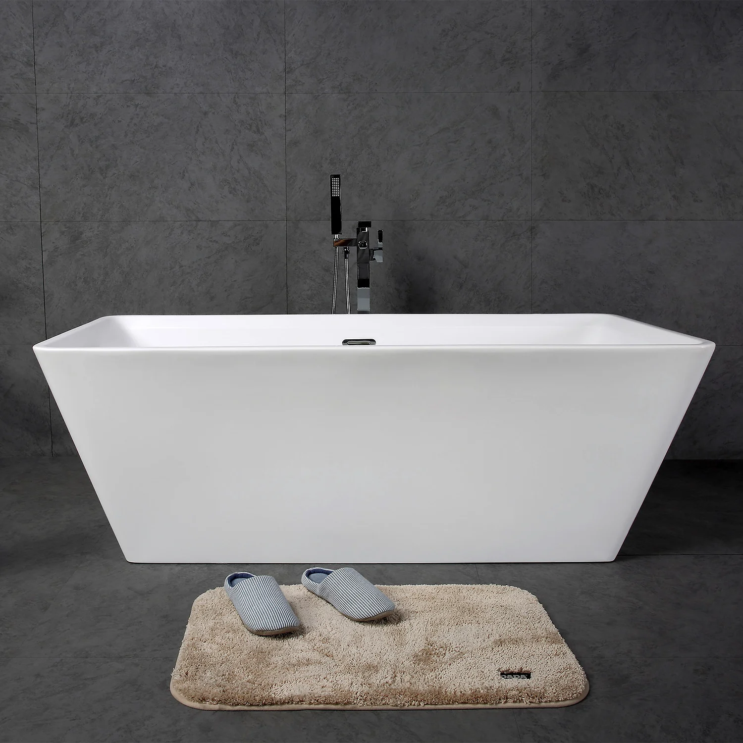 progettobagno Stella freistehende Badewanne 170 x 80 cm Bild 3