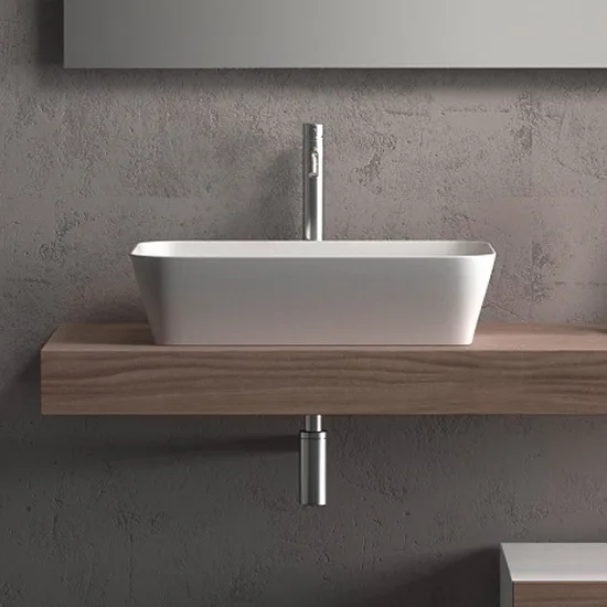 progettobagno FLY 56 Aufsatzwaschtisch 56 x 36 cm Bild 2