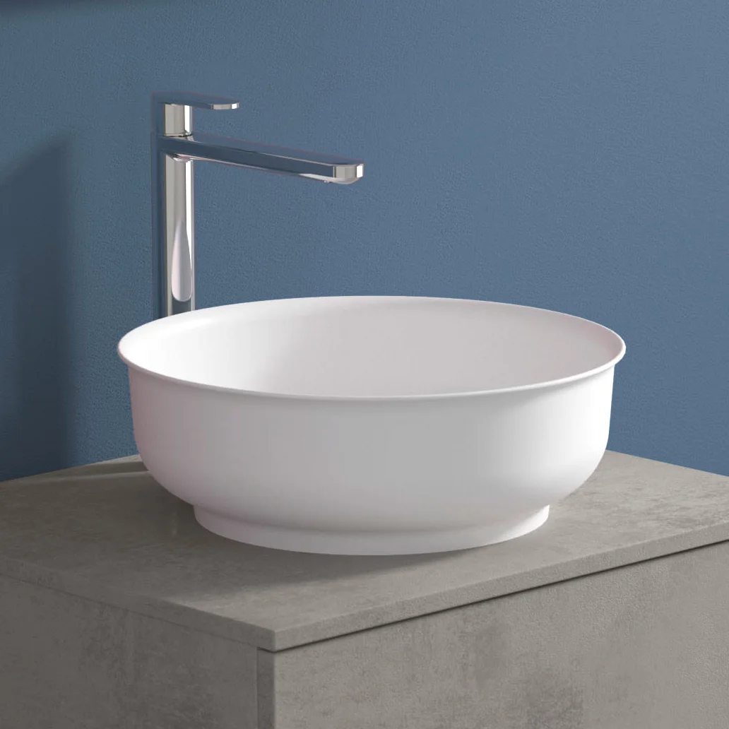 progettobagno Nicole Aufsatzwaschtisch Ø 40 cm