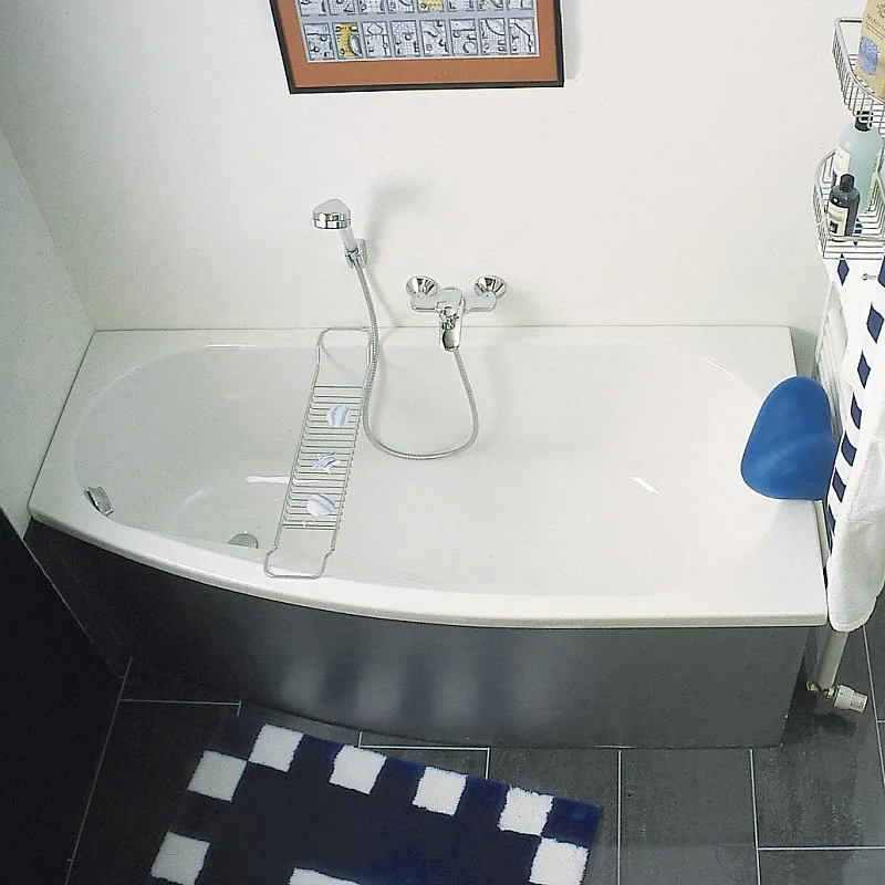 Repabad Kampen Raumspar-Badewanne 160 x 75 cm, Ausführung rechts Bild 2