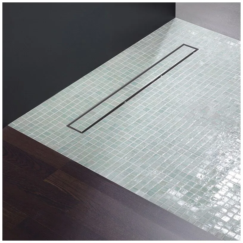 Repabad BETE10080C75 Bodenelement mit TECE Duschrinne