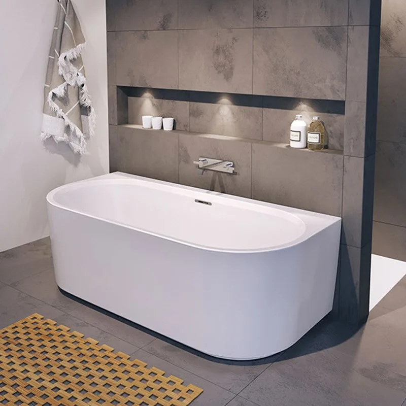 Riho Desire Back-2-Wall Vorwand-Badewanne 180 x 84 cm