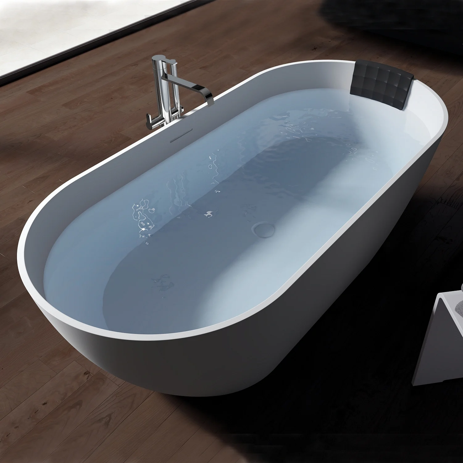 Riho Bilbao freistehende Badewanne 170 x 80 cm Bild 4